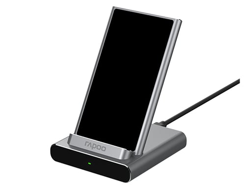 Rapoo XC350 Smartphone, Tablette Argent USB Recharge sans fil Charge rapide Intérieure