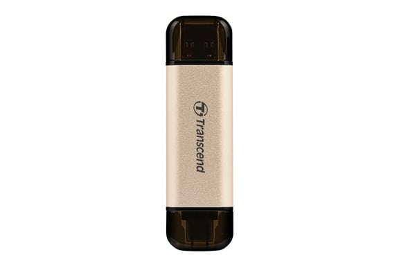 Transcend JetFlash 930C lecteur USB flash 256 Go USB Type-A / USB Type-C 3.2 Gen 1 (3.1 Gen 1) Or