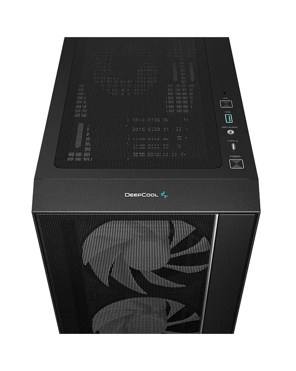 Boîtier PC DEEPCOOL MATREXX 55 V4 Mesh C Moyen tour ATX Verre trempé Façade Mesh ARGB - vue 3