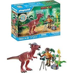 PLAYMOBIL 71822 Stygimoloch, chercheur et accessoires, Dinos, 37 pieces, Des 4 ans - Neuf