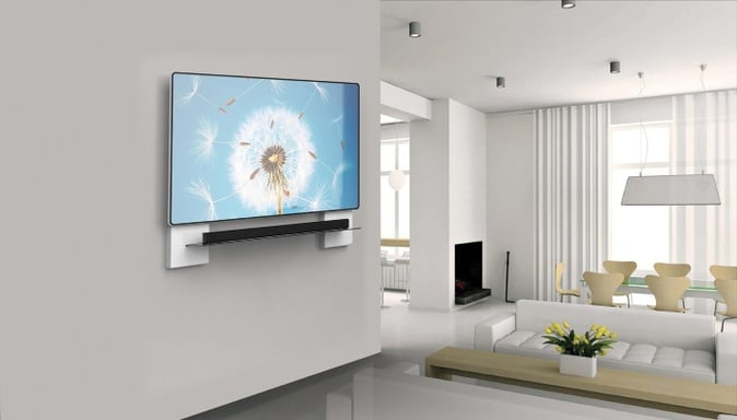 Meliconi Ghost Cubes Soundbar Mur Bianco