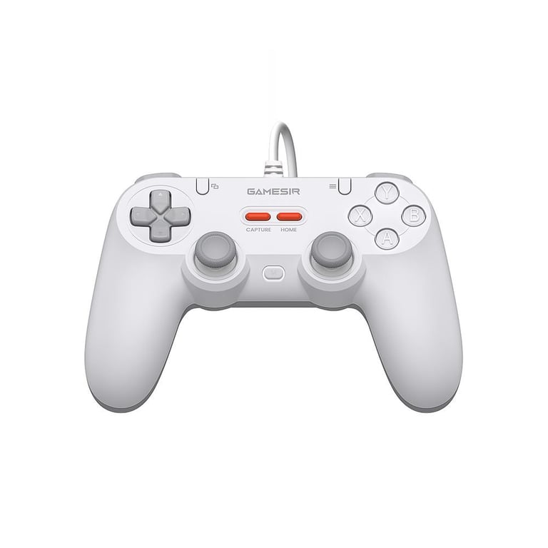 Manette de jeu filaire GameSir T3 Tegenaria Lite PC Switch iOS Android 1000 Hz Sticks Hall Effect Blanc - Neuf