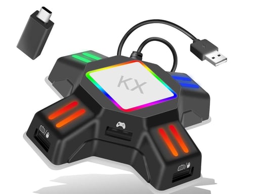 Adaptador para teclado y ratón para Switch, Xbox One, PS3/4