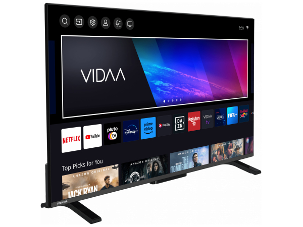 Toshiba TV LED 40" Full HD 40LV2E63DA Compatible avec Alexa DVB T2 Technologie LED HDMI 2.1 - vue 3