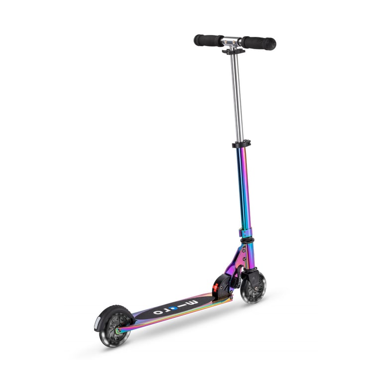 Trottinette Micro Sprite LED Neochrome pour Enfants Compacte et Légère Neuf