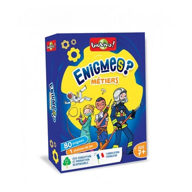 Enigmes Métiers : Jeu de Société Nouvelle Version pour Toute la Famille