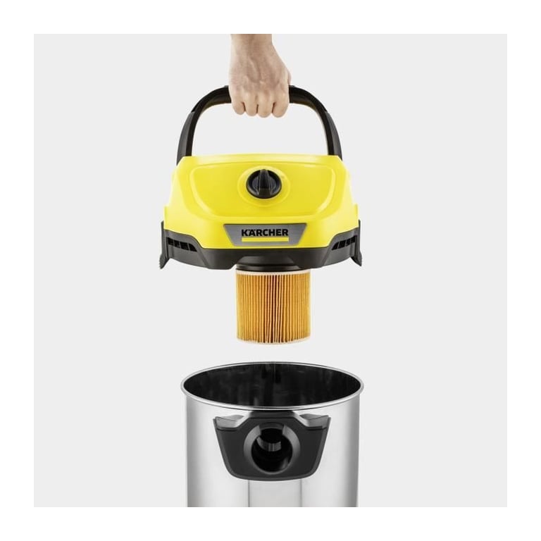 Aspirateur eau et poussières sans fil KARCHER WD 3 18 V 1720 Acier 17 sans batterie ni chargeur - vue 5