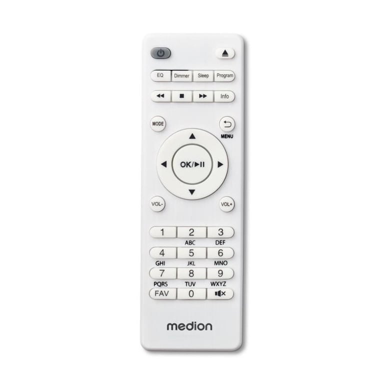 Mini Chaîne HiFi - Radio Internet DAB/FM - Lecteur CD - 2x15W RMS - Blanc - Neuf
