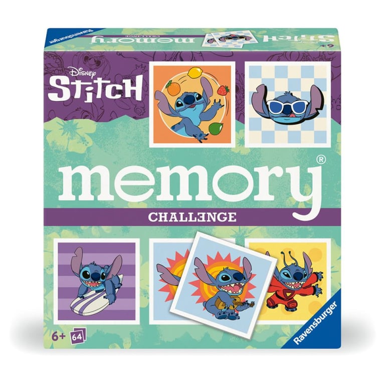 Jeu de Mémoire Ravensburger Challenge Memory Stitch – 64 Cartes Multicolores - vue 5