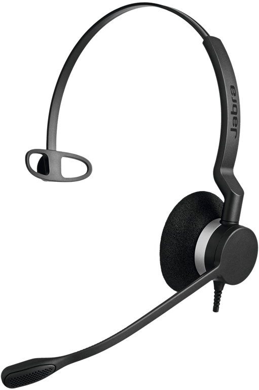 Jabra Biz 2300 QD Casque Avec fil Arceau Bureau/Centre d'appels Bluetooth Noir