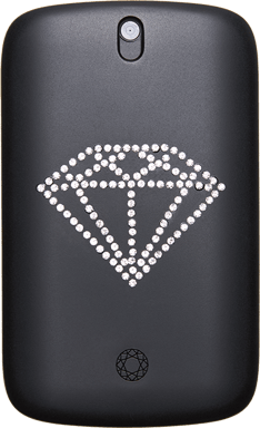 Spray nettoyant Magic Strass Antibactérien avec Lingette intégrée 15ml Diamond noir + Garantie à vie Force Glass