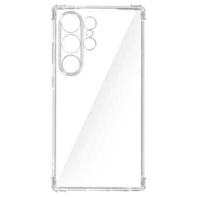Akashi Carcasa para Galaxy S24 Ultra Esquinas del parachoques de silicona Transparente