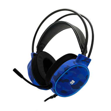 Xtreme 90502 écouteur/casque Écouteurs Avec fil Arceau Jouer USB Type-A Noir, Bleu