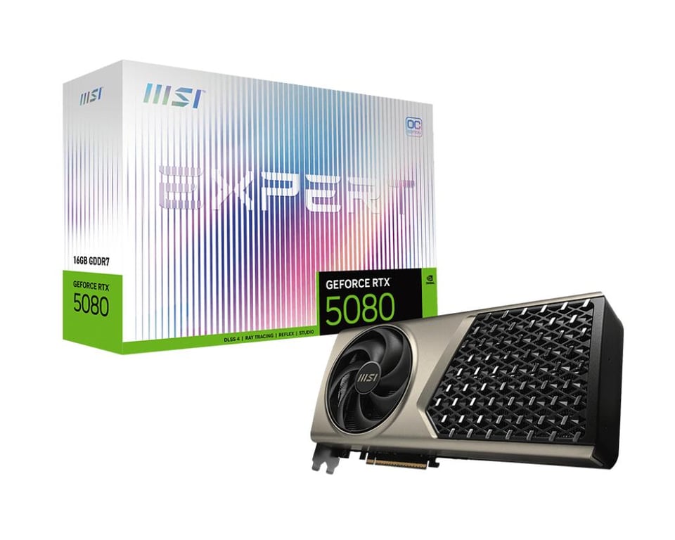 MSI GeForce RTX 5080 16G VANGUARD SOC LAUNCH EDITION - vue 3