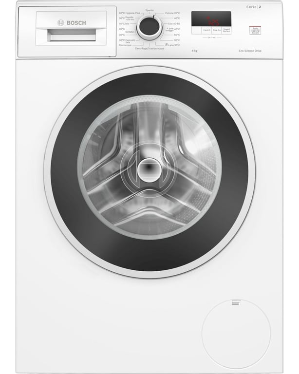 Bosch Serie 2 WGE03200IT machine à laver Charge avant 8 kg 1400 trmin Neuf