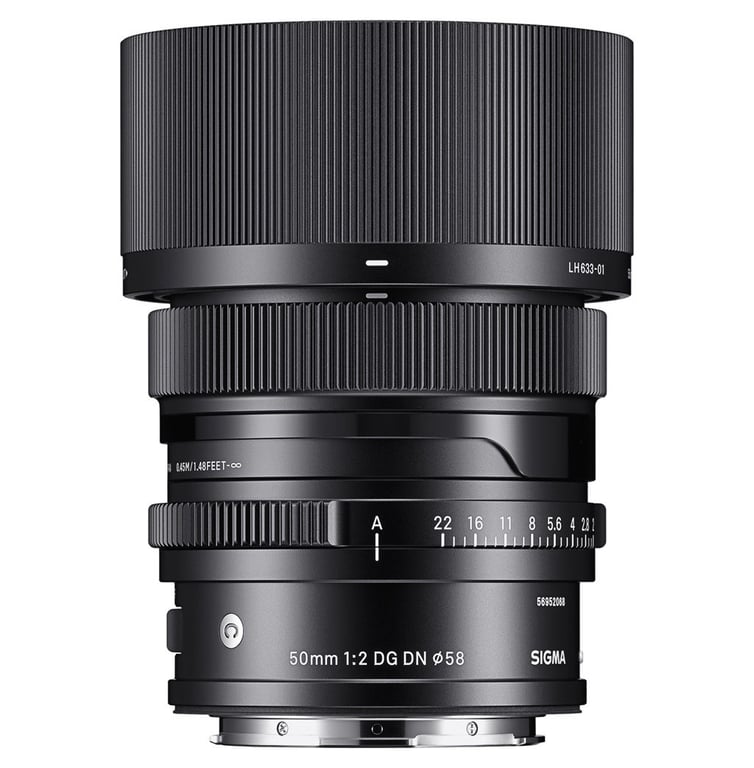 Objectif hybride Sigma 50mm f2 DG DN Contemporary pour Sony FE - vue 2