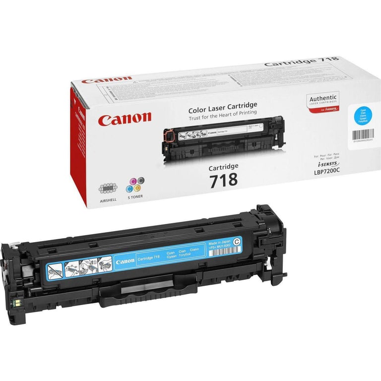 2661B002 TONER 718 CIANO LBP7200 - Neuf