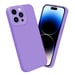Coque pour Apple iPhone 14 PRO MAX en FLUID VIOLET CLAIR Housse de protection Étui en silicone TPU flexible