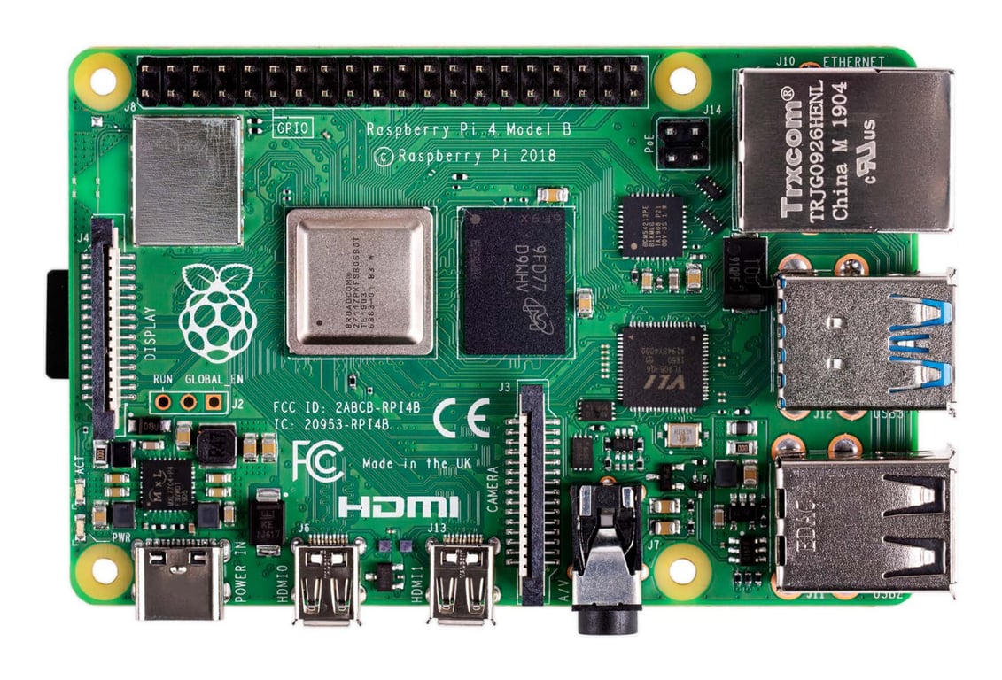 Raspberry Pi 4 Model B carte de développement BCM2711 1 5 MHz - vue 2