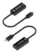 AISENS A125-0904 câble vidéo et adaptateur 0,15 m Mini DisplayPort HDMI Type A (Standard) Noir