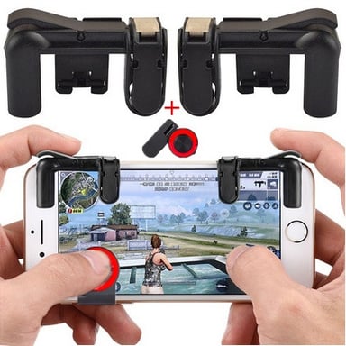 Joystick avec Gachettes pour Smartphone Jeux Video Manette Ventouse Precision Universel