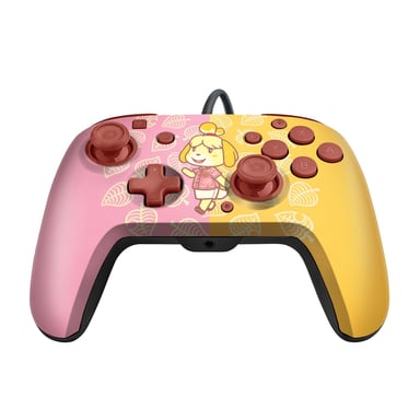 PDP Isabelle REMATCH Multicolor USB Gamepad Nintendo Switch, Nintendo Switch OLED
