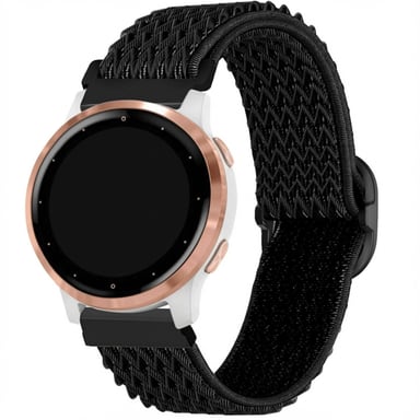 imoshion Bracelet en nylon élastique - Connexion universelle 18 mm - Noir