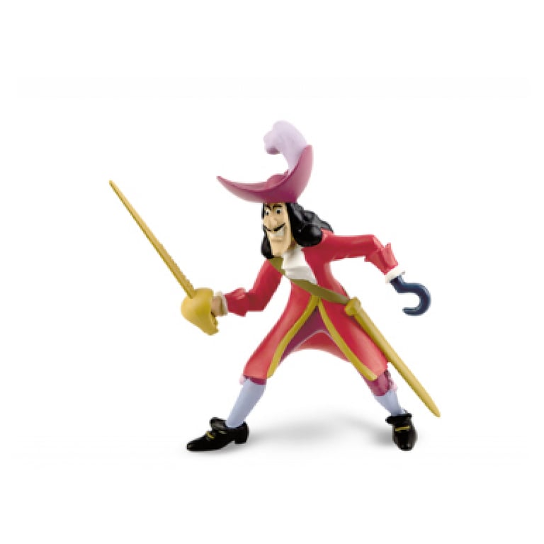 Figurine Haute Qualité du Capitaine Crochet de Peter Pan Neuf