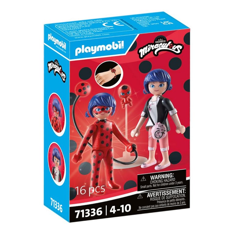 Miraculous Marinette & Ladybug Playmobil La Boîte - vue 3