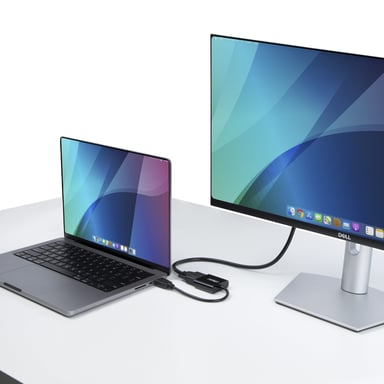 StarTech.com Adaptateur HDMI vers VGA, Convertisseur Vidéo Actif pour Ordinateur Portable/Bureau, 1920x1080 (1080p), Source HDMI vers Moniteur/Affichage/Projecteur VGA