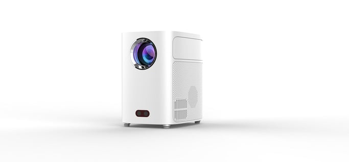 Strong Q1 vidéo-projecteur 300 ANSI lumens LED 720p (1280x720) Blanc - Neuf Blanc - vue 2