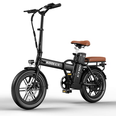 VéLo Électrique X10 | Moteur 350W | Batterie 36V 13Ah | Pneus 16 Pouces | Vitesse Max 25 km/h | Autonomie 50 km | Noir