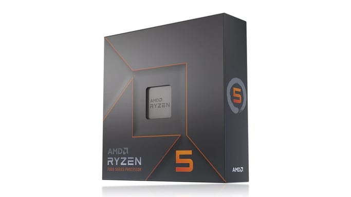 AMD Ryzen 5 7600X processeur 4,7 GHz 32 Mo L3 Boîte