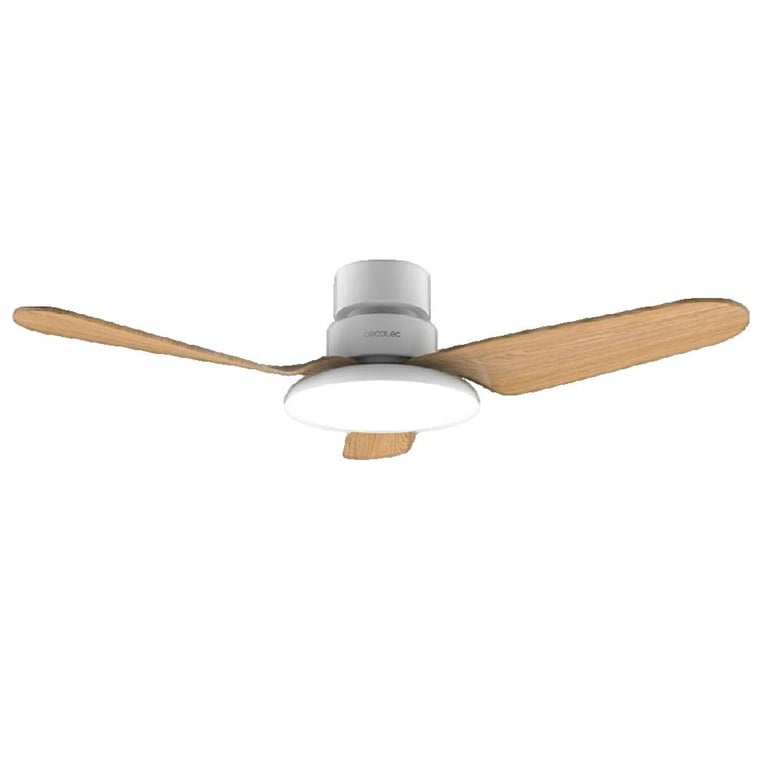 Ventilateur de plafond Cecotec élégant marron - Neuf