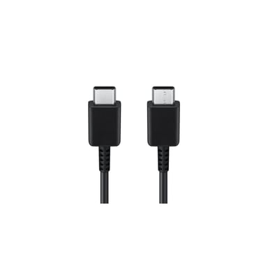 Câble USB-C vers USB-C Samsung Original EP-DA705BBE – Charge Rapide 3A & Synchronisation 1 m – Compatible Galaxy S26, S25, S24 Ultra, Z Fold, Z Flip, Galaxy Tab S10, Tab S9, Tab A9 – Noir
