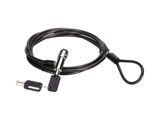 Conceptronic CUSTODIO02BN cable antirrobo Negro 1,8 m