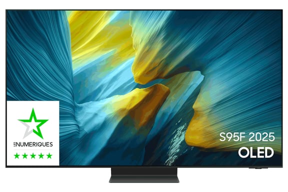 TV OLED Samsung TQ55S95F 55'' 4K 100 Hz Anti-Reflet 2025