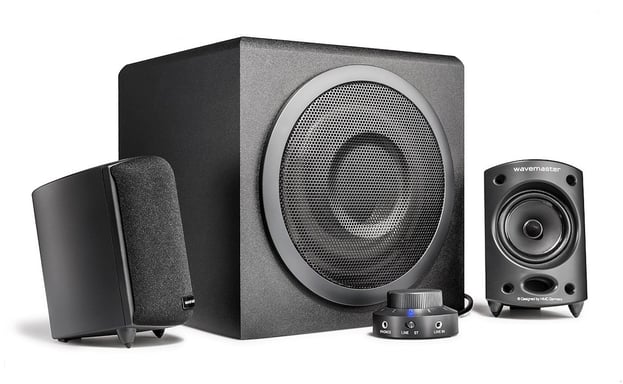 Wavemaster MOODY Sistema di altoparlanti BT 65 W Grigio universale 2.1 canali 15 W Bluetooth