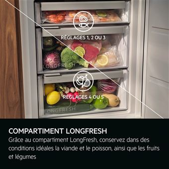 Réfrigérateur AEG TK9ZS181DC – Encastrable 274L, Froid Brassé, Dégivrage Auto - vue 3