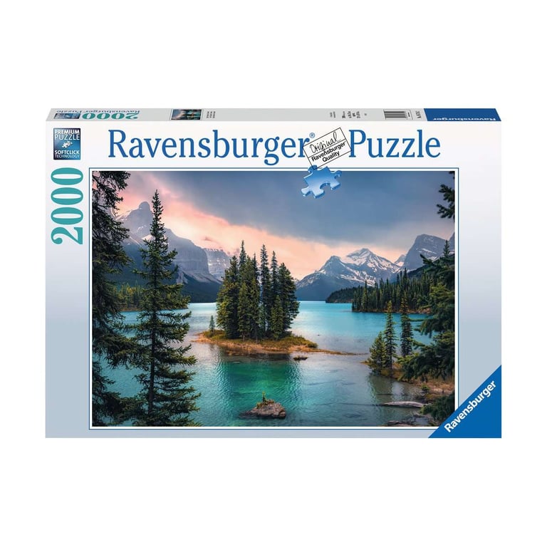 Puzzle 2000 pièces : Ile Esprit Canada Ravensburger France - vue 2