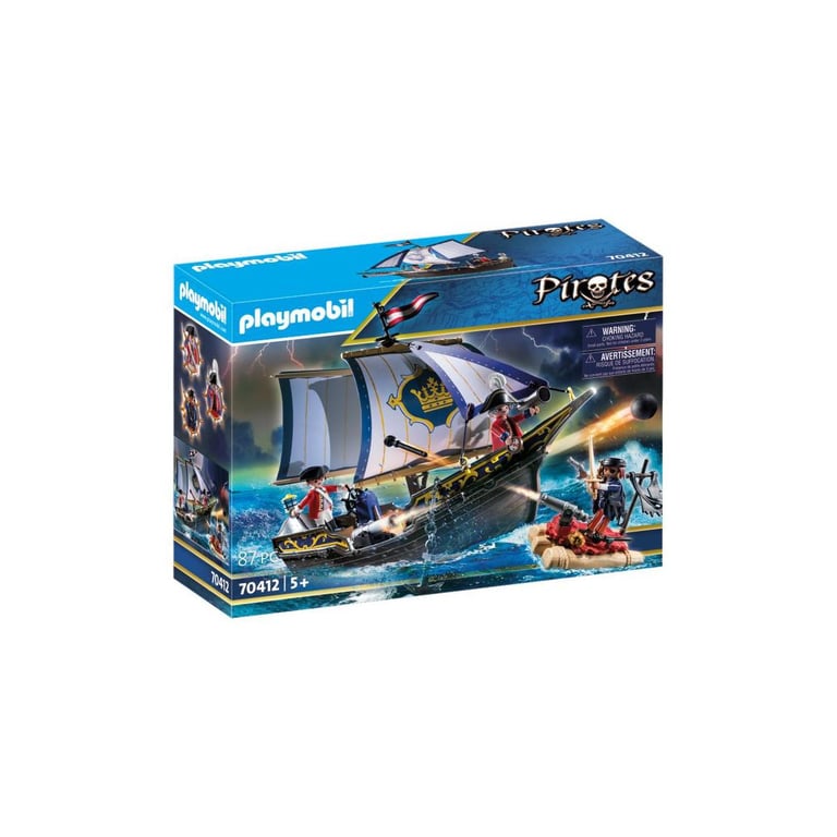 Chaloupe Des Soldats 70412 Playmobil La Boîte - vue 1