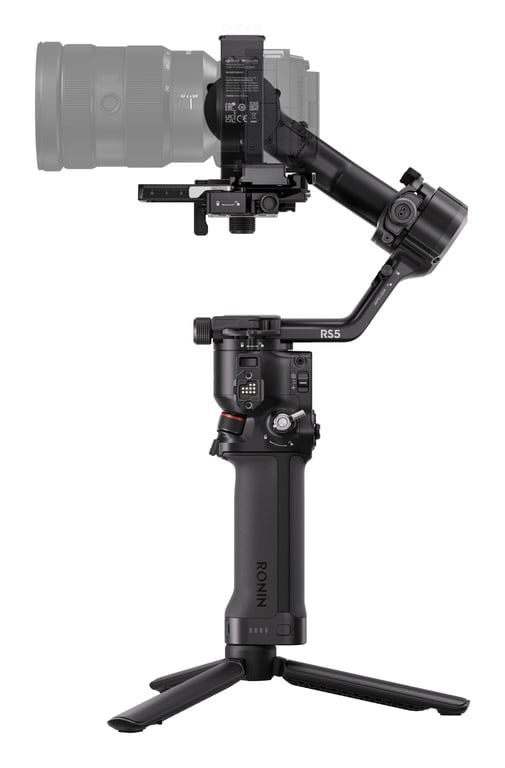 DJI RS 5 Stabilisateur de caméra portative Noir - Neuf