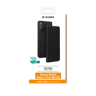 Bigben Connected ETUIFXRN11P funda para teléfono móvil Negro