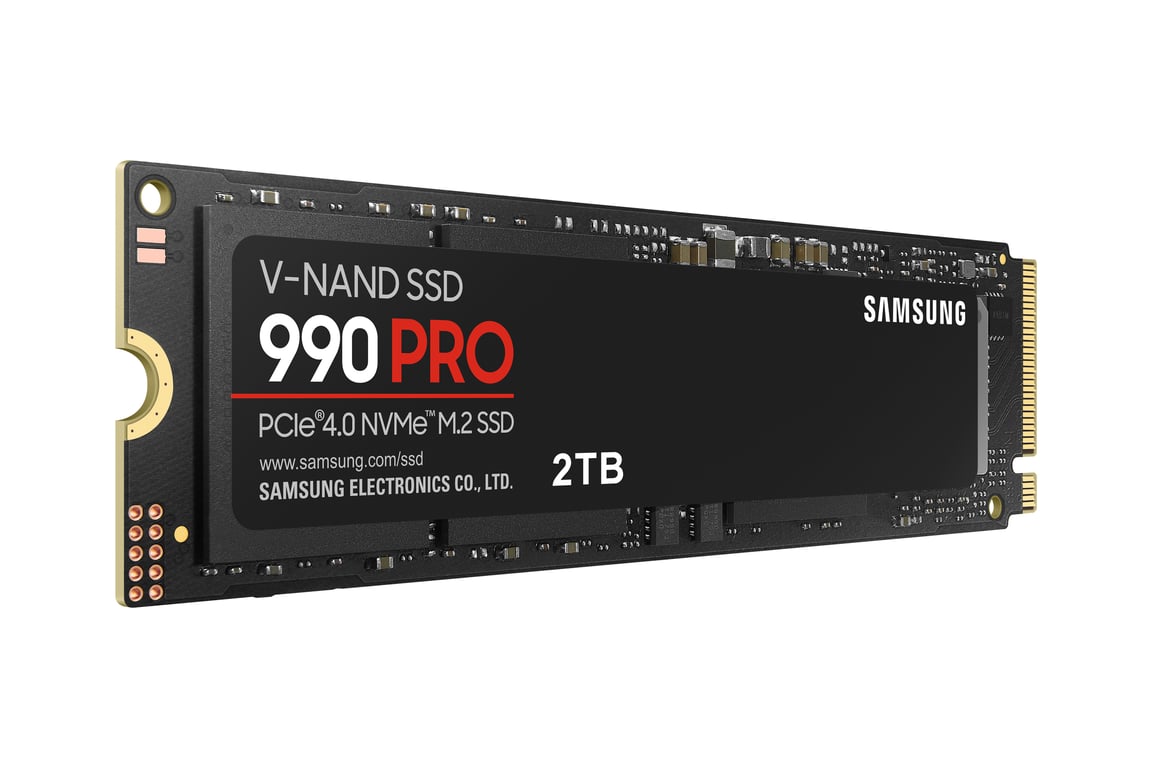 Samsung 990 PRO 2 To M.2 PCI Express 4.0 NVMe V-NAND MLC Noir - vue 8