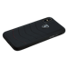 Funda de piel auténtica acolchada Ferrari Heritage para iPhone X/XS, Negro