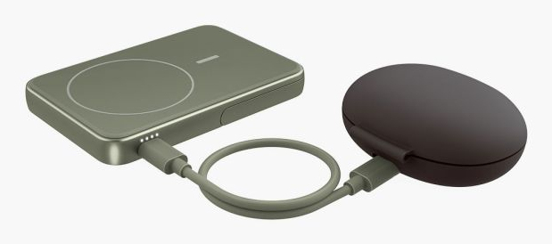 Fresh 'n Rebel 2pbm5000dg batería externa Polímero de litio 5000 mAh Cargador inalámbrico Verde