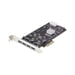 StarTech.com Tarjeta PCI Express de 4 Puertos USB-A - Tarjeta PCIe USB 3.2 de 5Gbps - 4 Controladores USB Independientes - Hub Interno USB-A - Windows/macOS/Linux