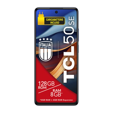 TCL 50 SE 17,2 cm (6.78'') SIM doble Android 14 4G USB Tipo C 6 GB 256 GB 5010 mAh Azul