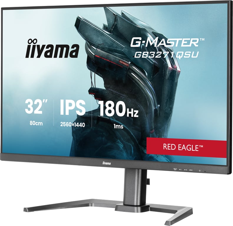 iiyama GB3271QSU-B2 écran plat de PC 80 cm (31.5 ) 2560 x 1440 pixels Quad HD LED Noir - Neuf