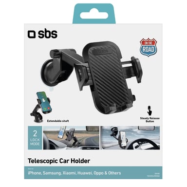 Supporto telescopico per auto con ventosa - SBS